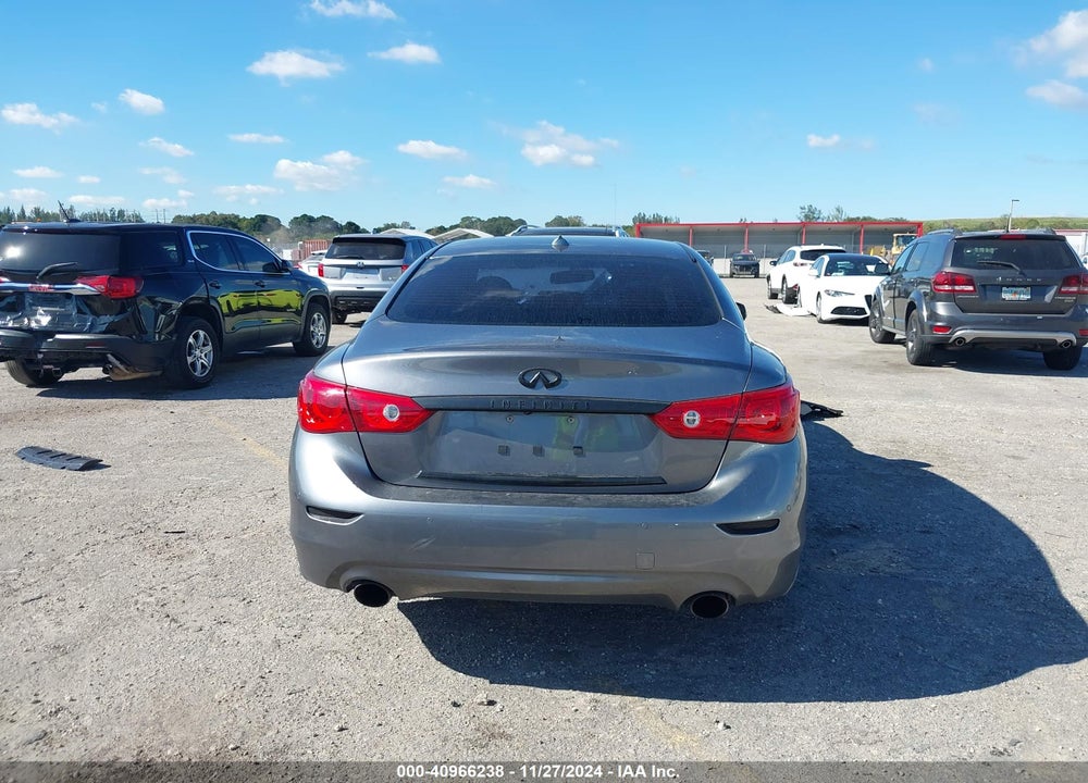 2015 INFINITI Q50 PREMIUM VIN: JN1BV7AR0FM391820