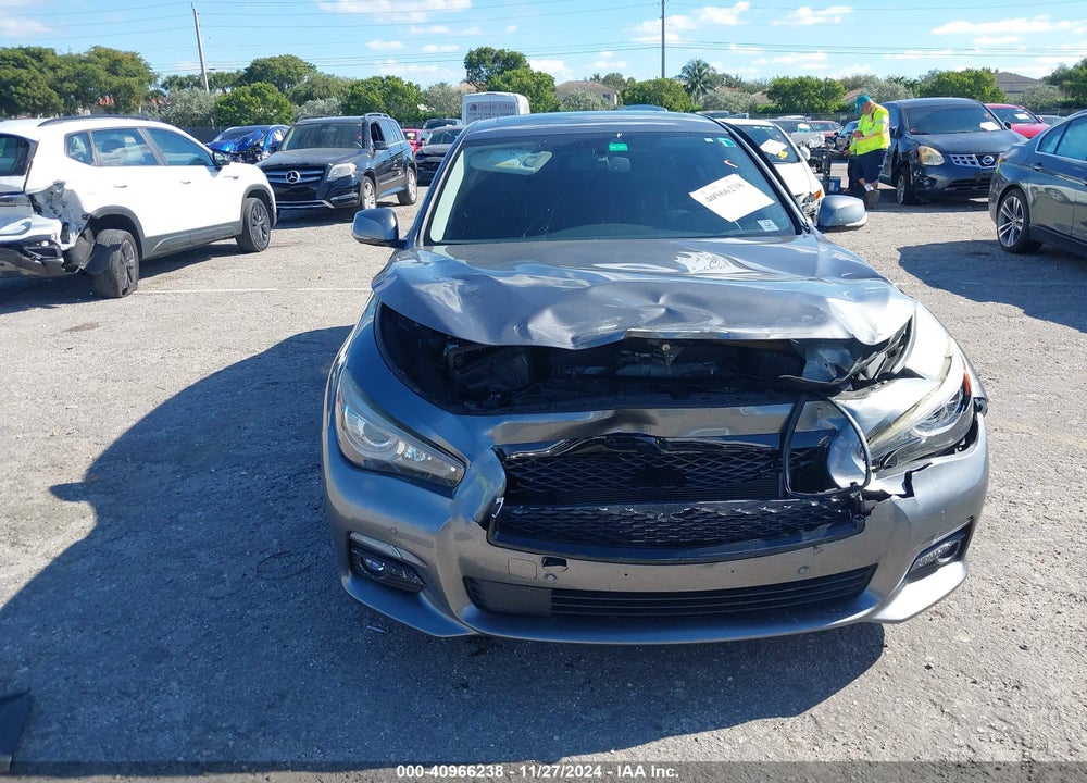 2015 INFINITI Q50 PREMIUM VIN: JN1BV7AR0FM391820
