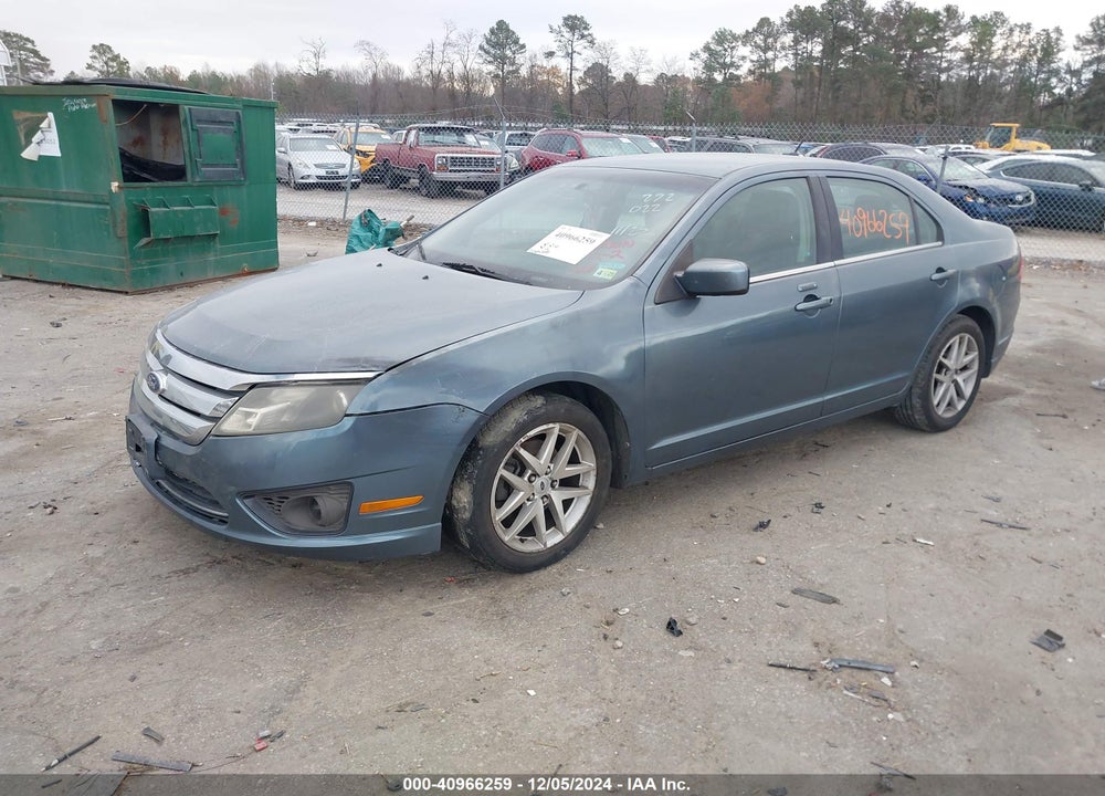 2012 FORD FUSION SEL VIN: 3FAHP0JA9CR292022
