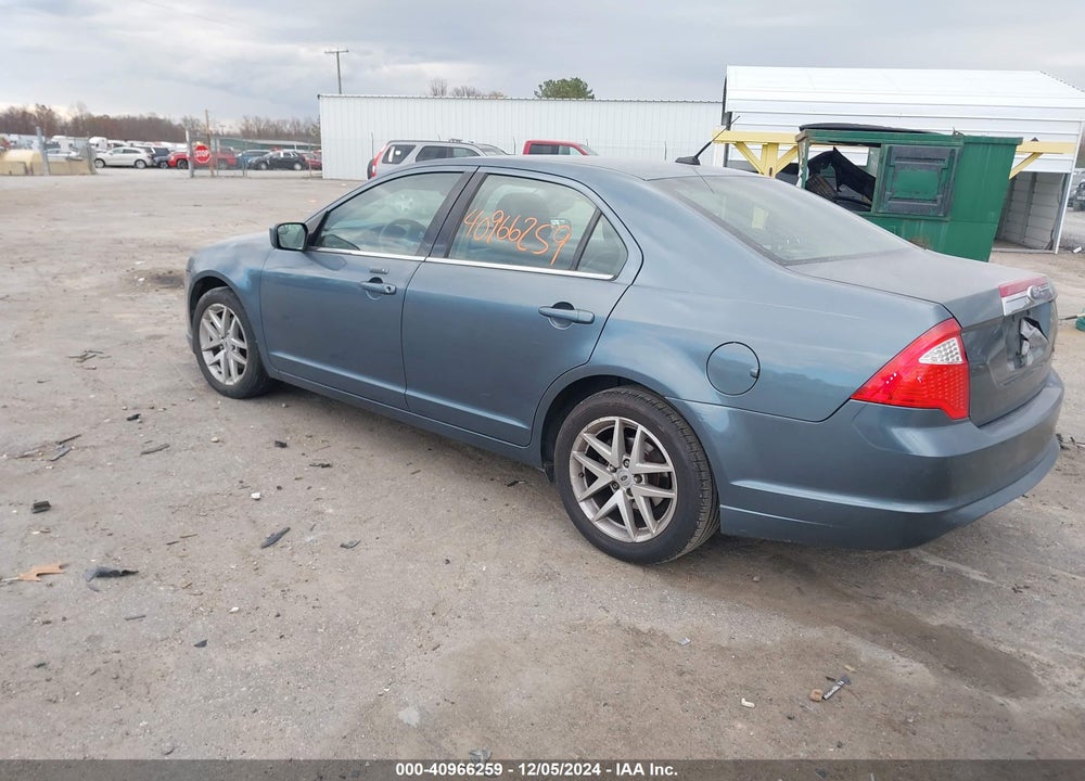 2012 FORD FUSION SEL VIN: 3FAHP0JA9CR292022