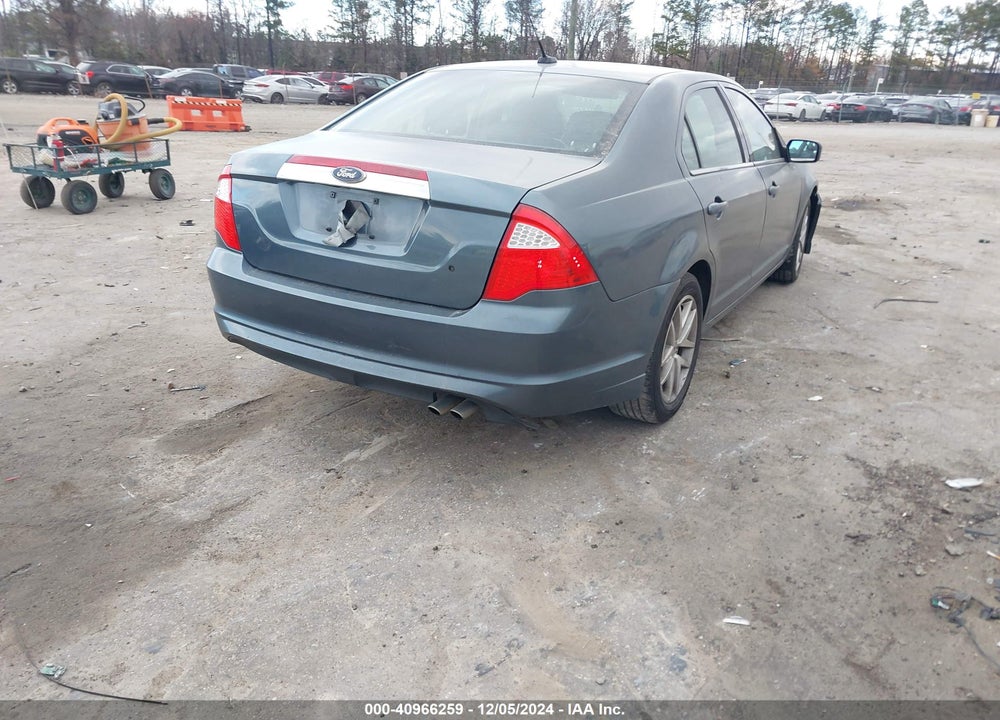 2012 FORD FUSION SEL VIN: 3FAHP0JA9CR292022