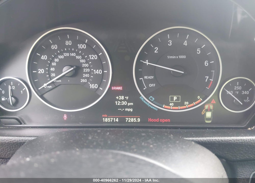 2013 BMW 328I XDRIVE VIN: WBA3B5C53DF138935