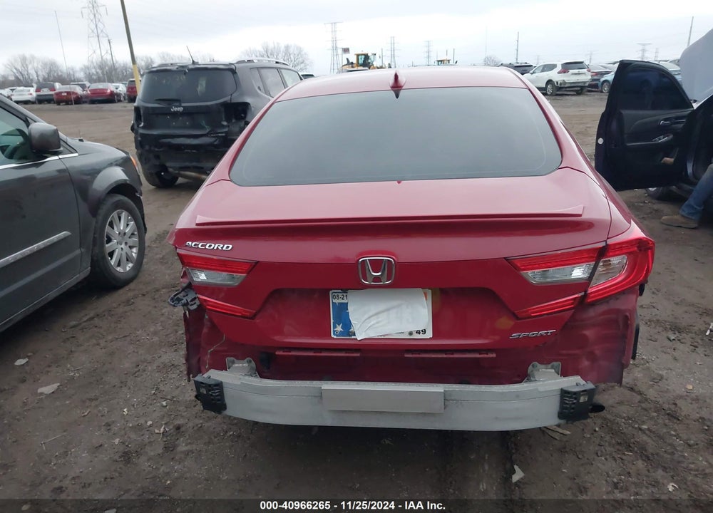 2018 HONDA ACCORD VIN: 1HGCV1F32JA156477
