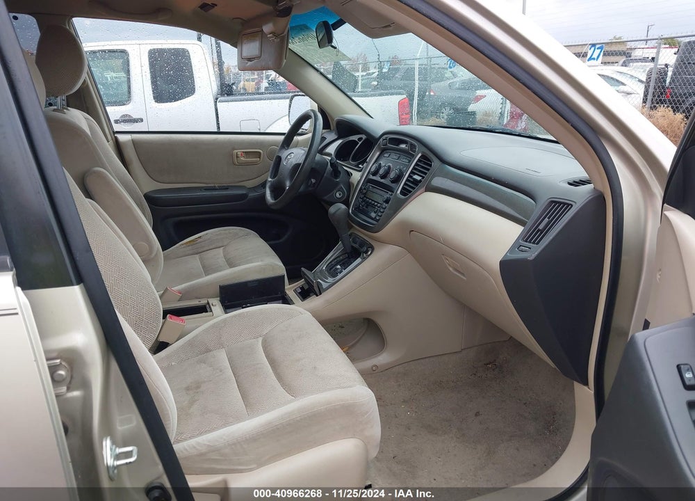2003 TOYOTA HIGHLANDER V6 VIN: JTEGF21A030084871