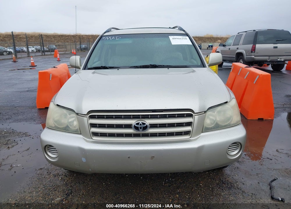 2003 TOYOTA HIGHLANDER V6 VIN: JTEGF21A030084871
