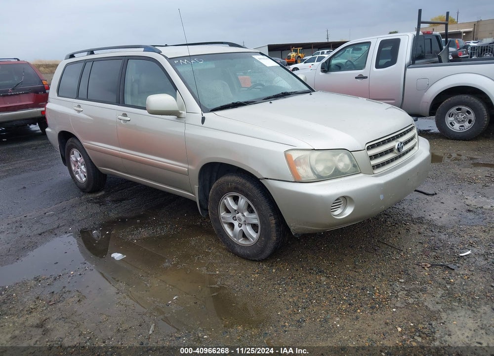 2003 TOYOTA HIGHLANDER V6 VIN: JTEGF21A030084871
