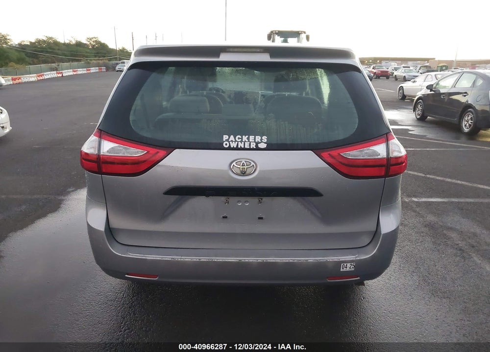 2017 TOYOTA SIENNA L 7 PASSENGER VIN: 5TDZZ3DC5HS799625