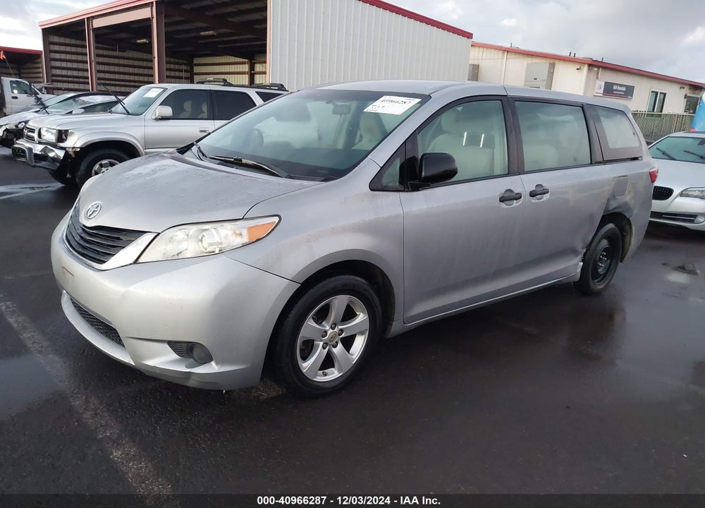 2017 TOYOTA SIENNA L 7 PASSENGER VIN: 5TDZZ3DC5HS799625