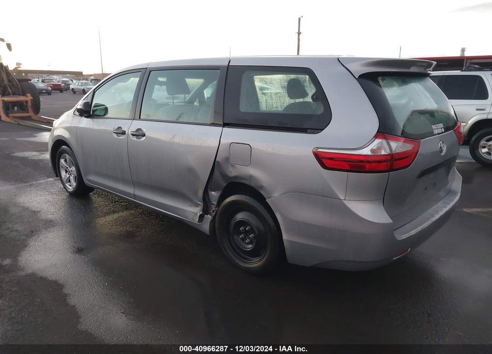 2017 TOYOTA SIENNA L 7 PASSENGER VIN: 5TDZZ3DC5HS799625