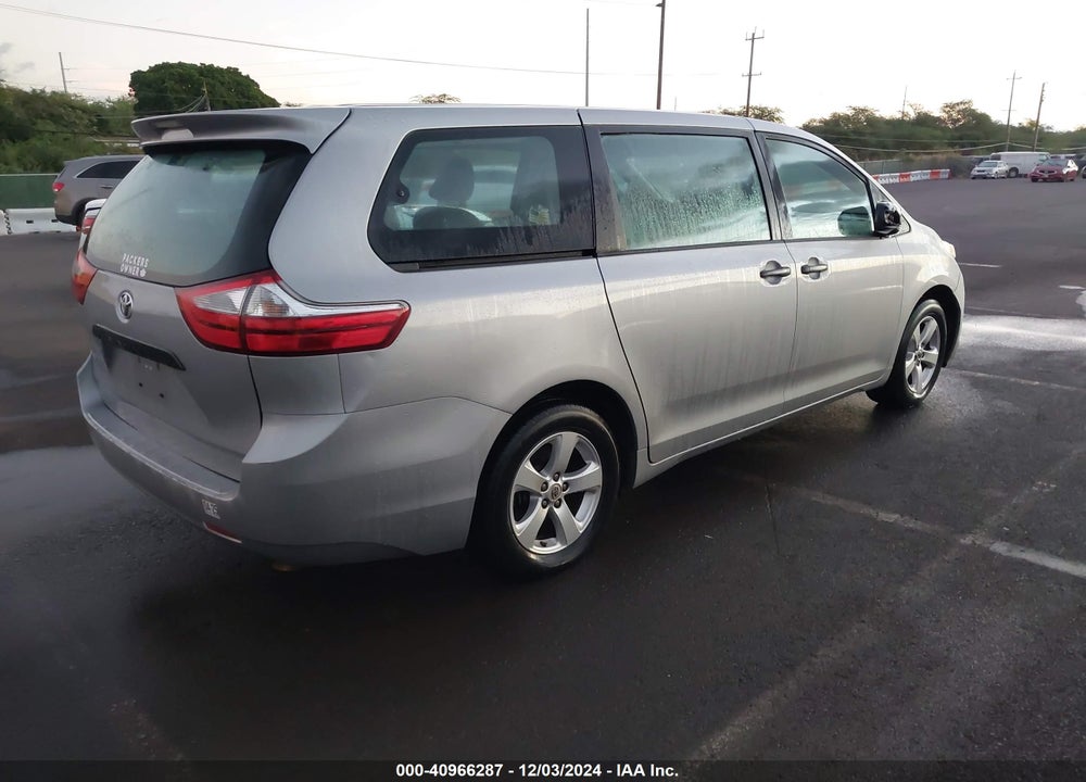 2017 TOYOTA SIENNA L 7 PASSENGER VIN: 5TDZZ3DC5HS799625