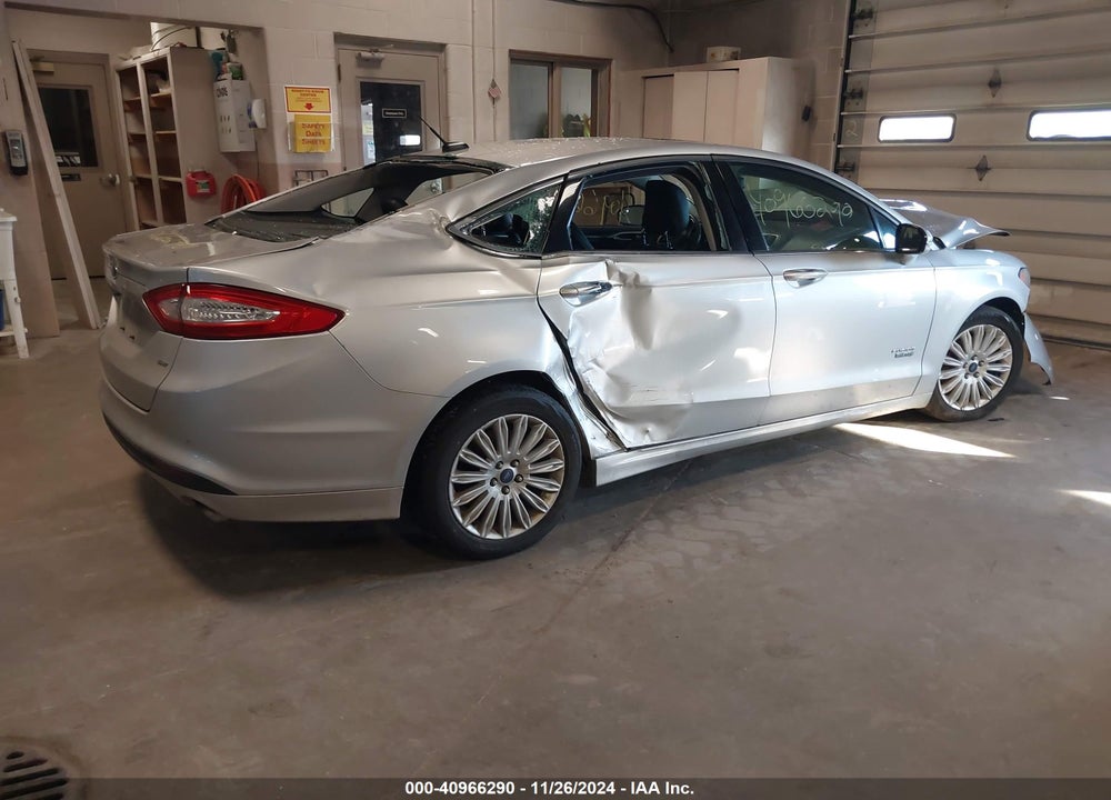 2014 FORD FUSION ENERGI SE LUXURY VIN: 3FA6P0PU5ER266223