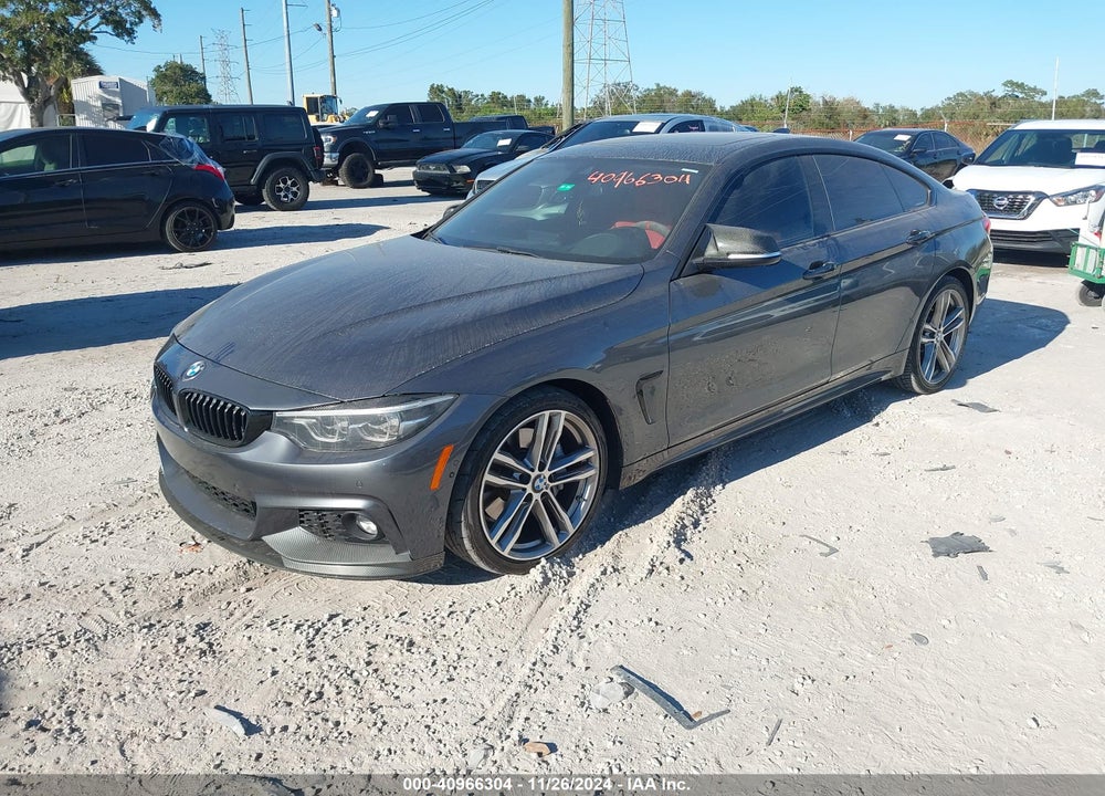 2018 BMW 440I GRAN COUPE VIN: WBA4J5C5XJBF07318
