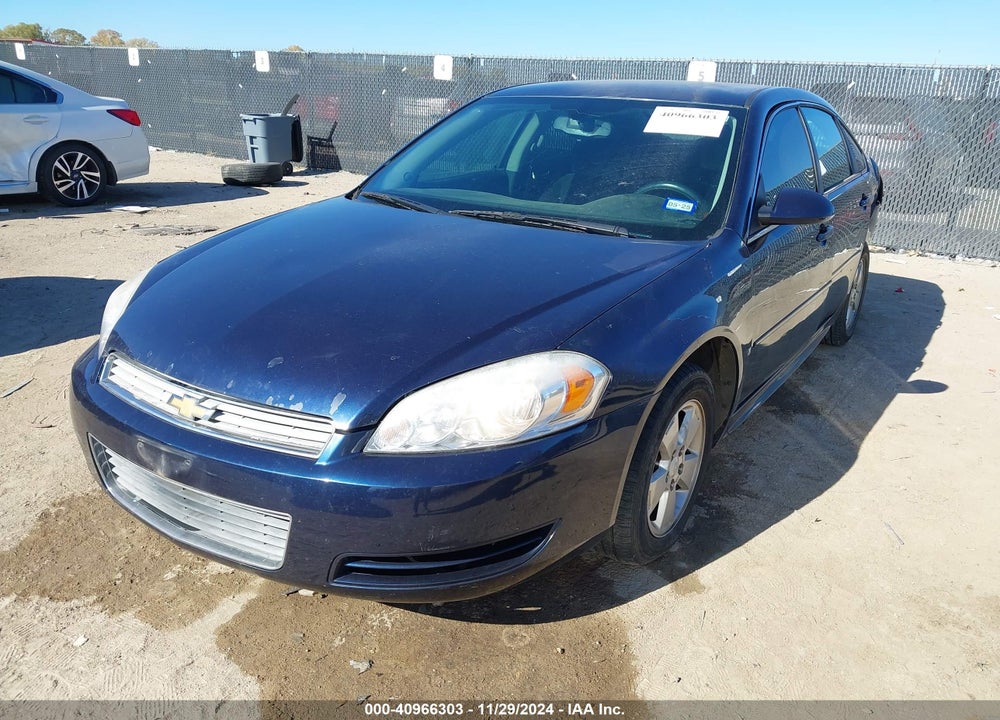 2009 CHEVROLET IMPALA LT VIN: 2G1WT57K091323349