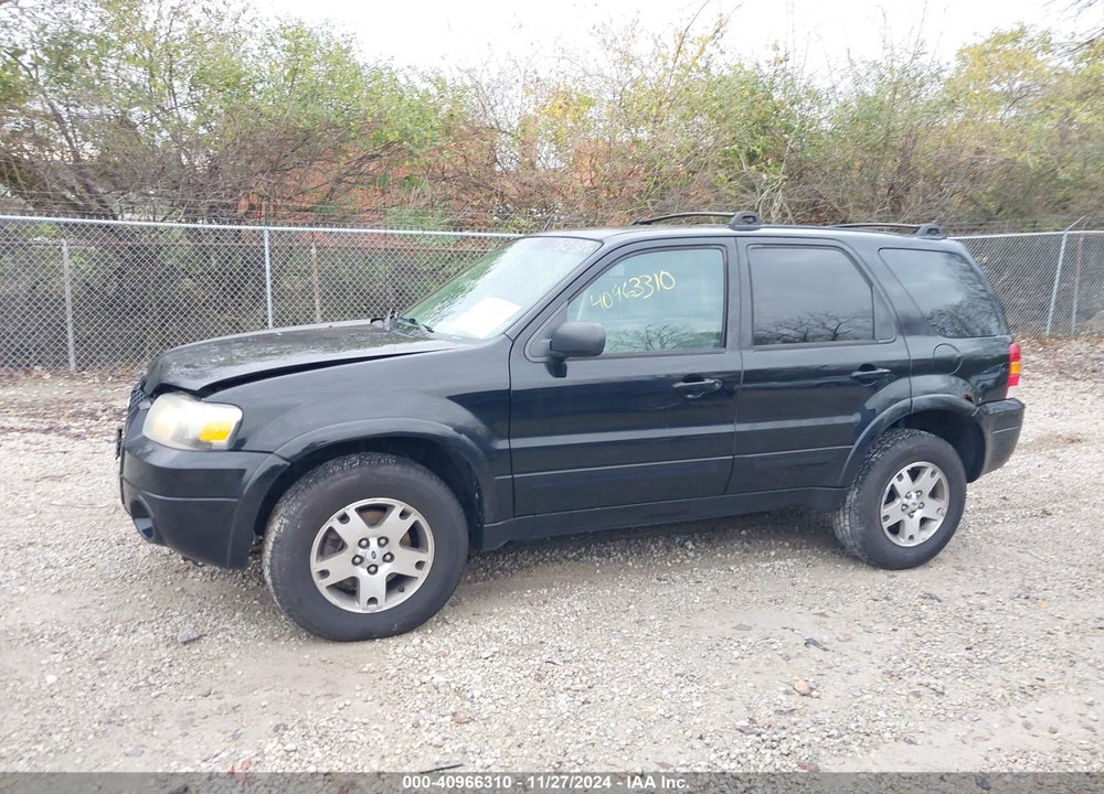 2005 FORD ESCAPE LIMITED VIN: 1FMYU94175KD62896