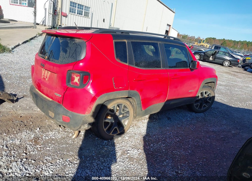 2016 JEEP RENEGADE LATITUDE VIN: ZACCJABW1GPE18766