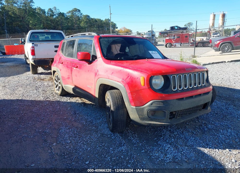 2016 JEEP RENEGADE LATITUDE VIN: ZACCJABW1GPE18766