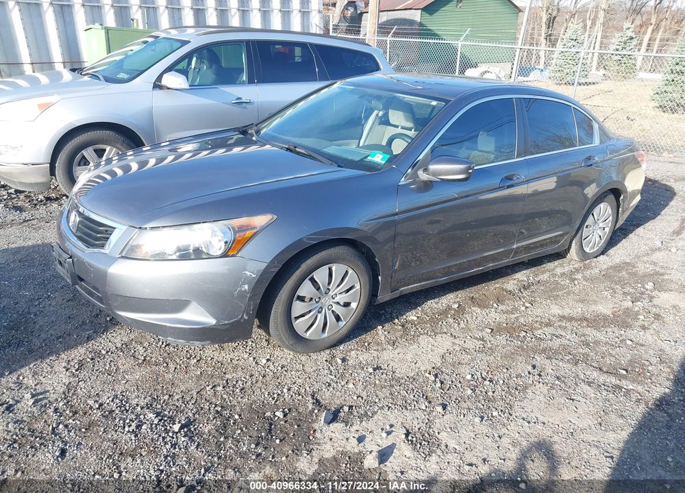 2010 HONDA ACCORD 2.4 LX VIN: 1HGCP2F35AA133291