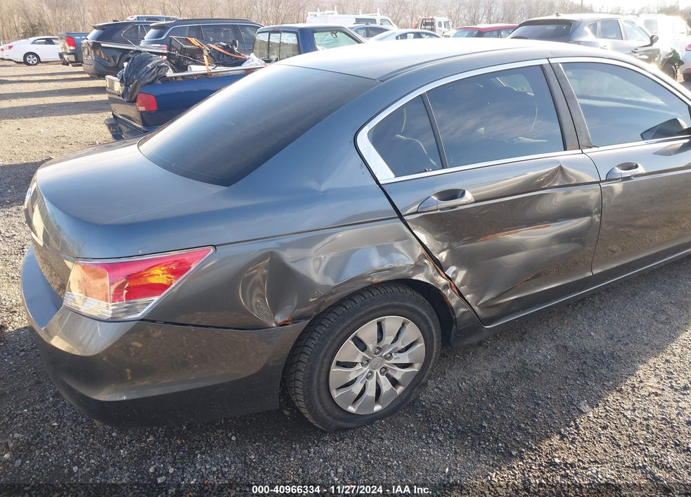 2010 HONDA ACCORD 2.4 LX VIN: 1HGCP2F35AA133291