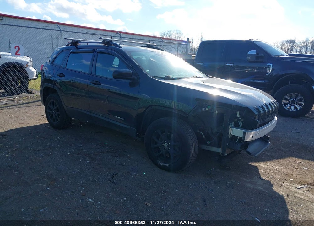 2015 JEEP CHEROKEE SPORT VIN: 1C4PJMABXFW777035