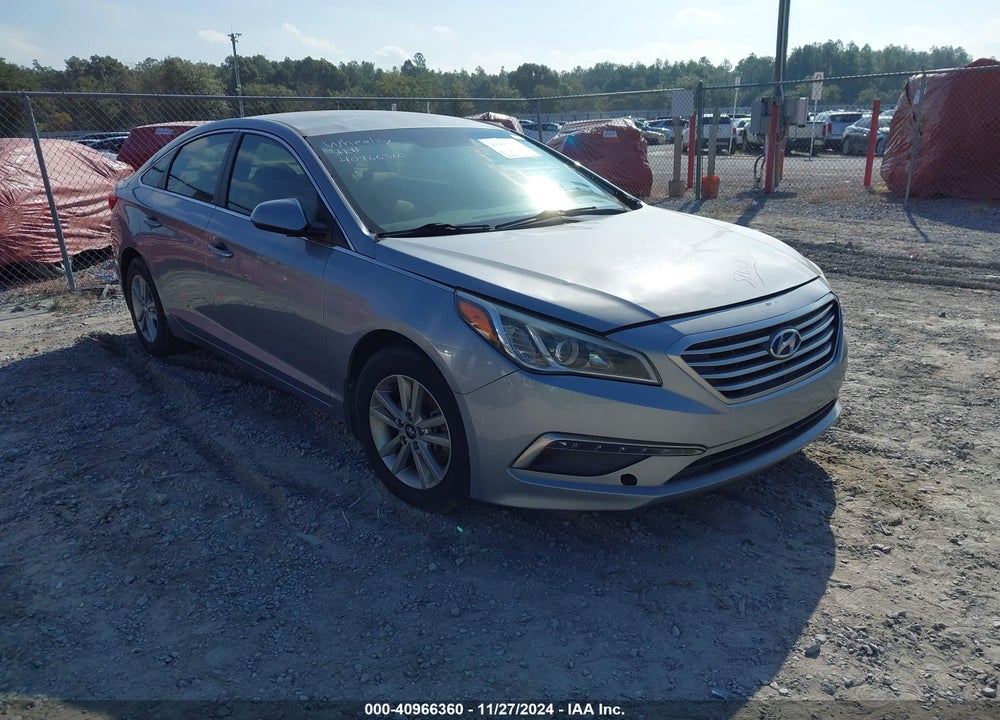 2015 HYUNDAI SONATA SE VIN: 5NPE24AF5FH163071