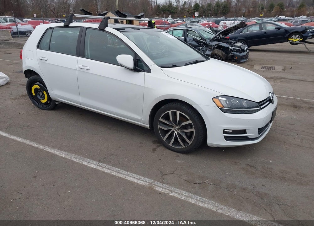 2015 VOLKSWAGEN GOLF TSI SE 4-DOOR VIN: 3VW217AU7FM104634