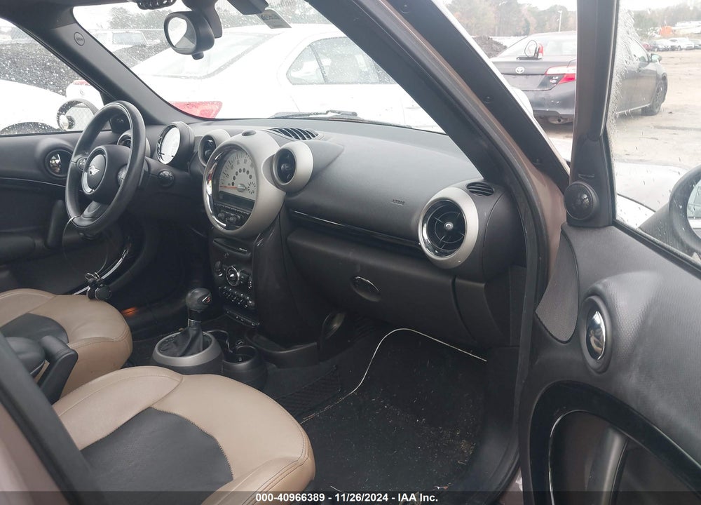 2012 MINI COOPER S COUNTRYMAN VIN: WMWZC3C57CWL87541