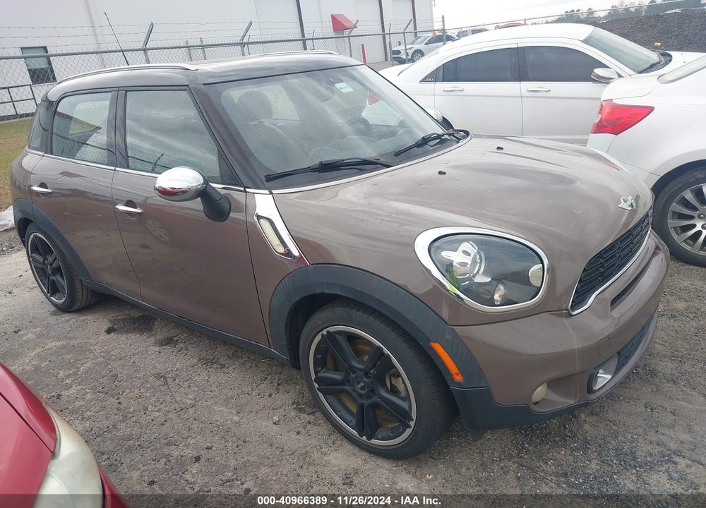 2012 MINI COOPER S COUNTRYMAN VIN: WMWZC3C57CWL87541