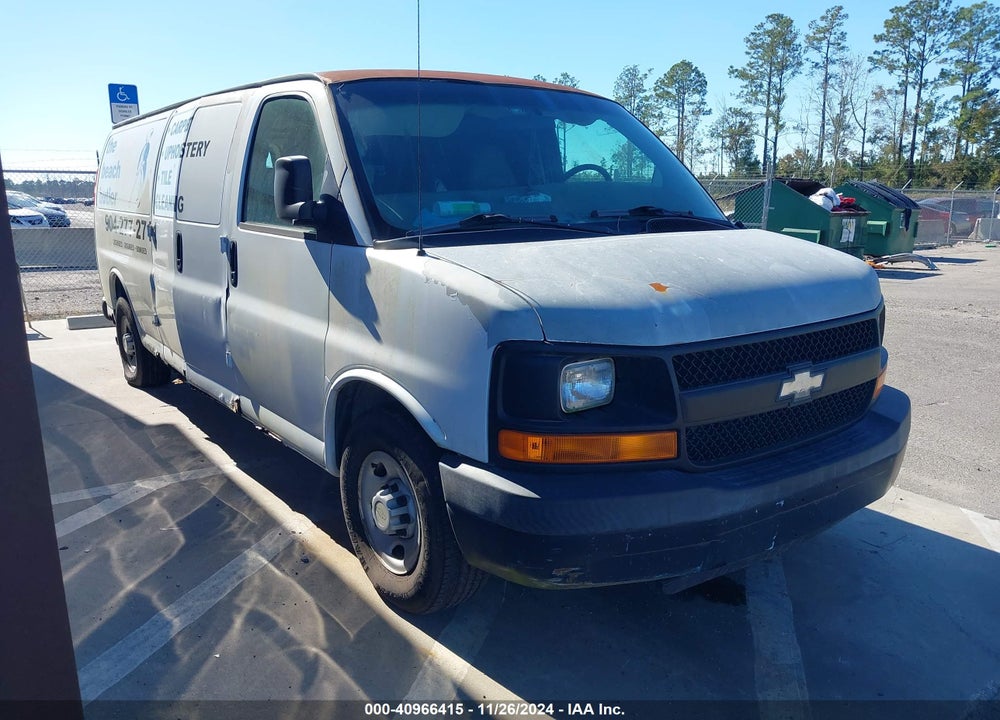 2007 CHEVROLET EXPRESS WORK VAN VIN: 1GCGG29V571110423