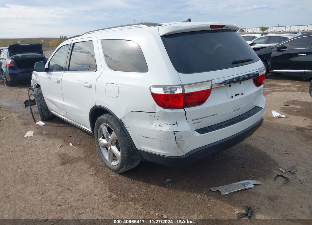 2013 DODGE DURANGO SXT VIN: 1C4RDJAG3DC683703