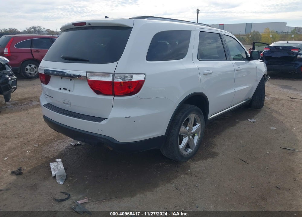2013 DODGE DURANGO SXT VIN: 1C4RDJAG3DC683703