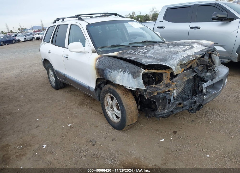 2004 HYUNDAI SANTA FE GLS/LX VIN: KM8SC13E74U709774