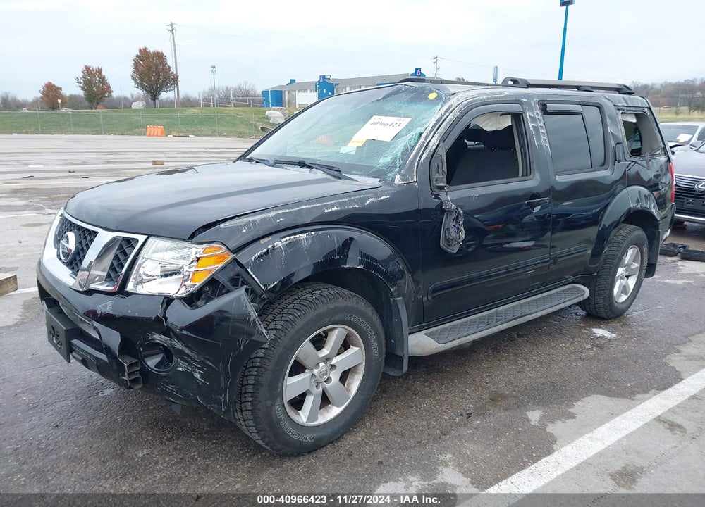 2009 NISSAN PATHFINDER SE VIN: 5N1AR18B69C606836