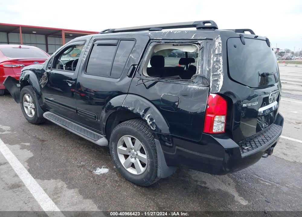 2009 NISSAN PATHFINDER SE VIN: 5N1AR18B69C606836