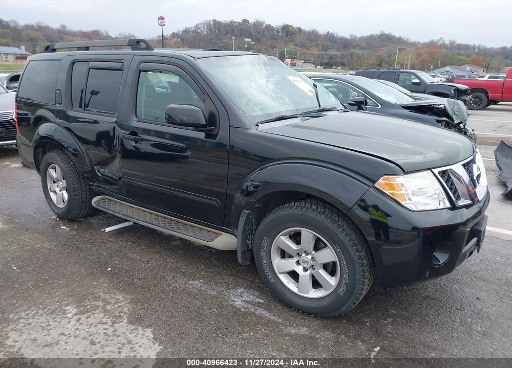 2009 NISSAN PATHFINDER SE VIN: 5N1AR18B69C606836
