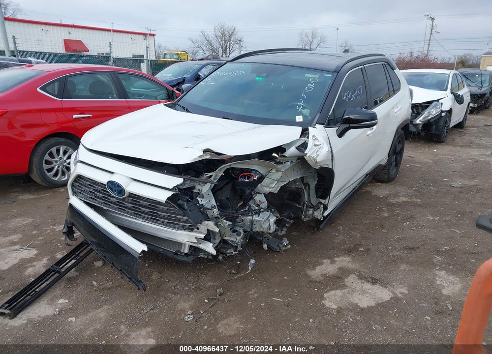 2021 TOYOTA RAV4 HYBRID XSE VIN: 2T3E6RFV4MW020524