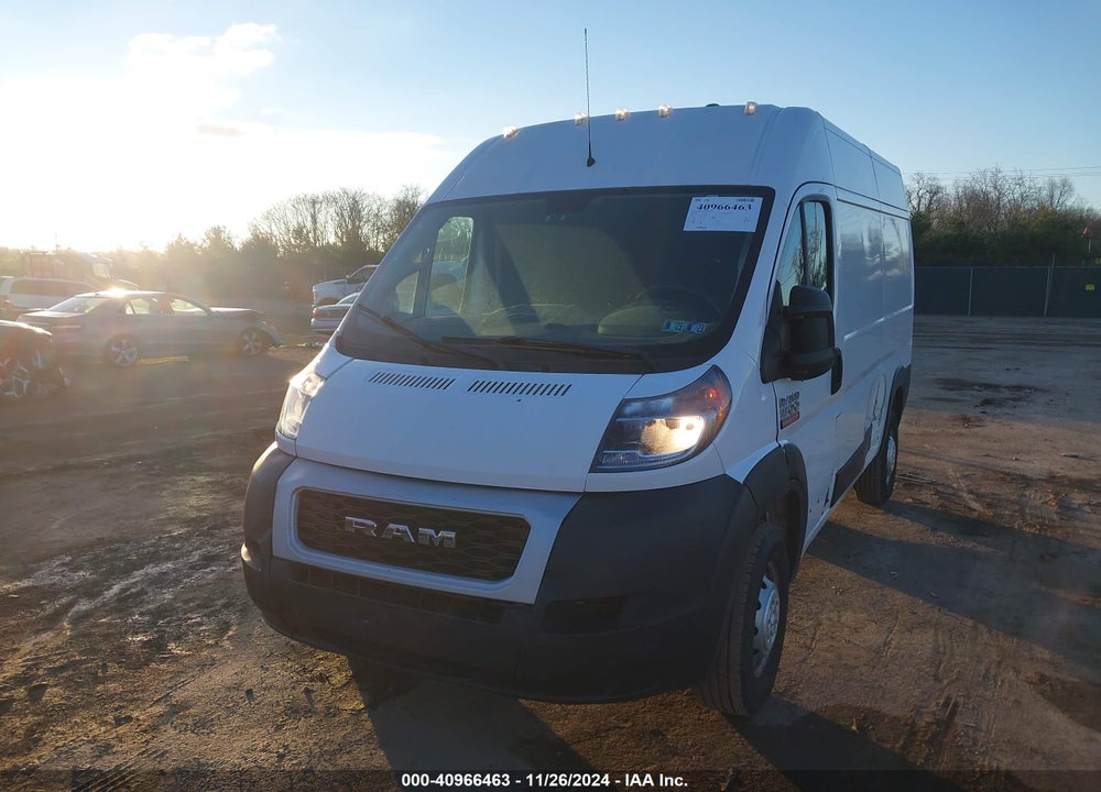2019 RAM PROMASTER 1500 136 WB VIN: 3C6TRVBGXKE547692