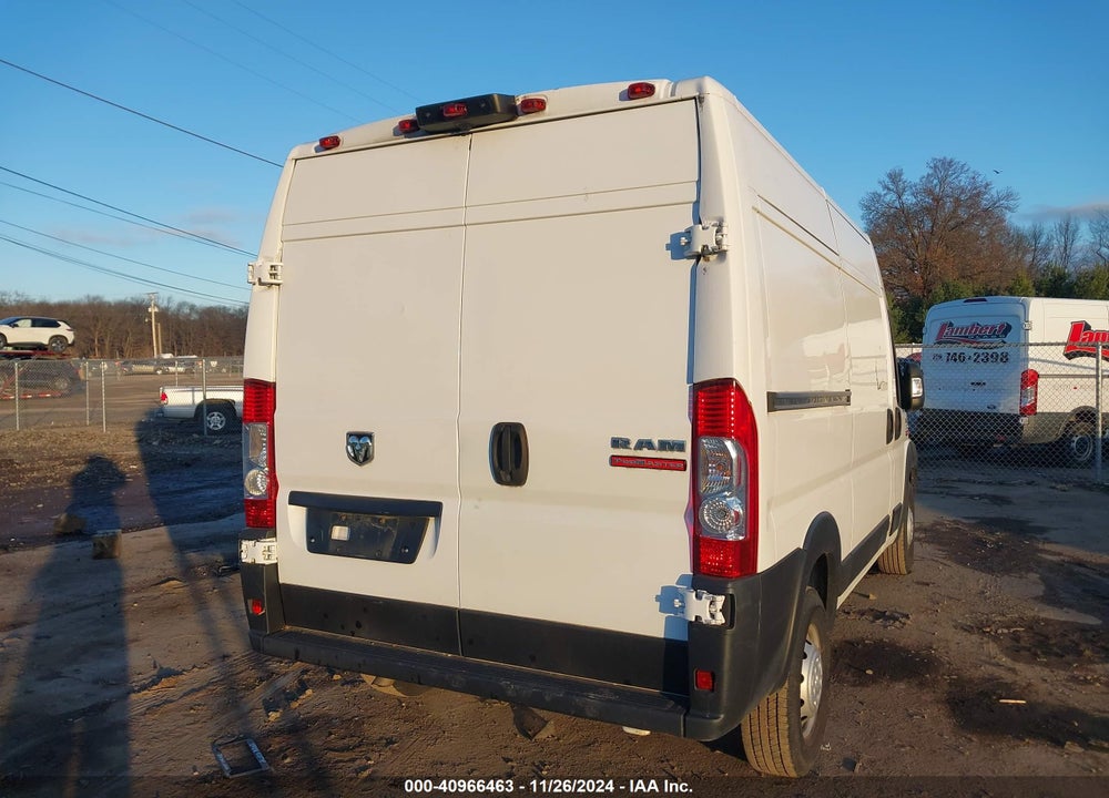 2019 RAM PROMASTER 1500 136 WB VIN: 3C6TRVBGXKE547692