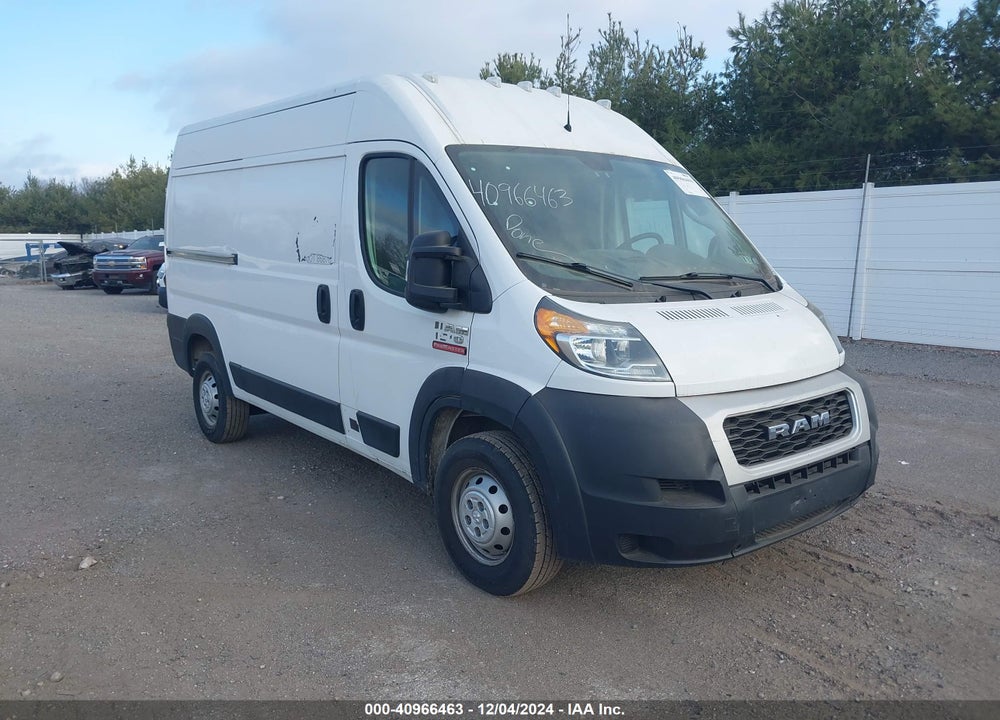 2019 RAM PROMASTER 1500 136 WB VIN: 3C6TRVBGXKE547692