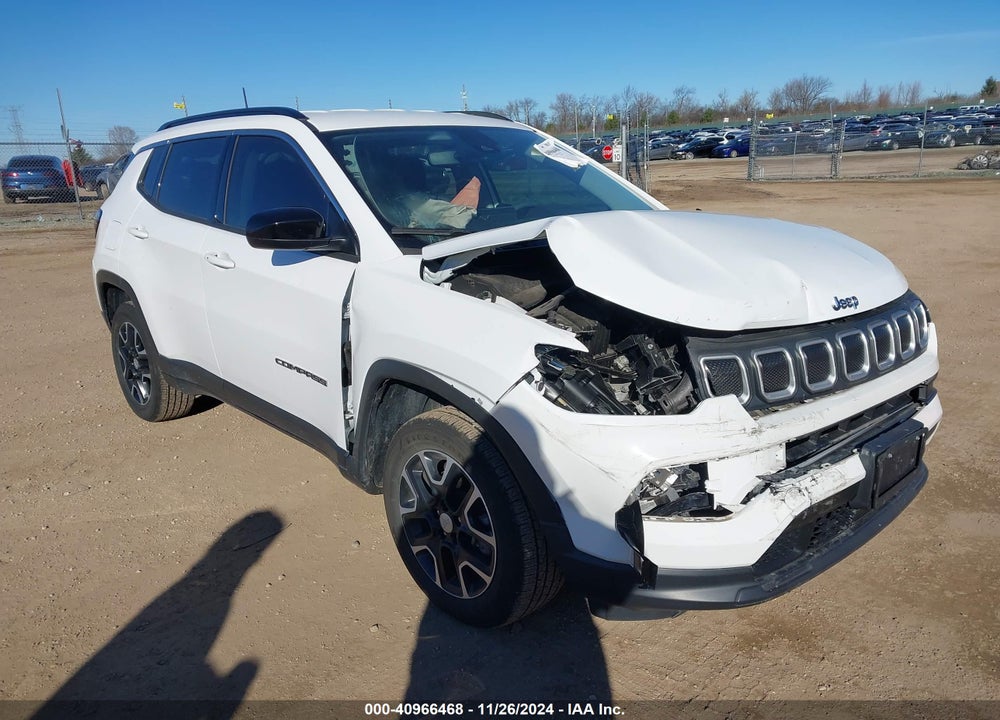2022 JEEP COMPASS LATITUDE 4X4 VIN: 3C4NJDBB9NT123170