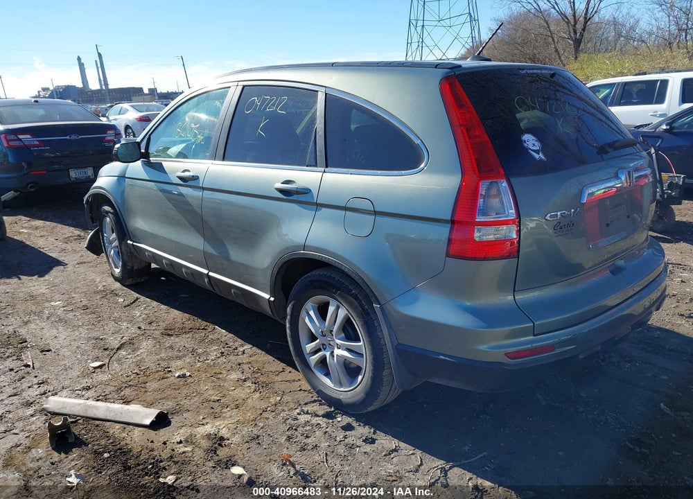2011 HONDA CR-V EX-L VIN: 5J6RE3H77BL047212