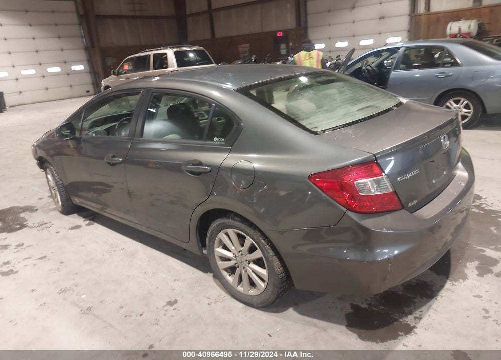 2012 HONDA CIVIC EX VIN: 2HGFB2F81CH599943