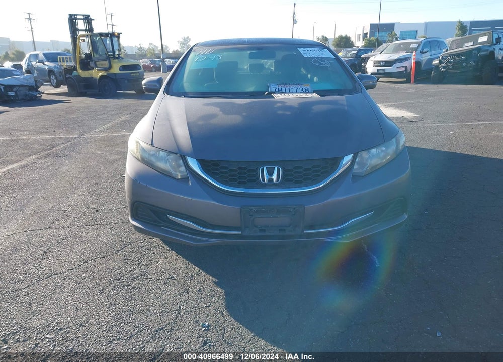2014 HONDA CIVIC LX VIN: 19XFB2F52EE269120