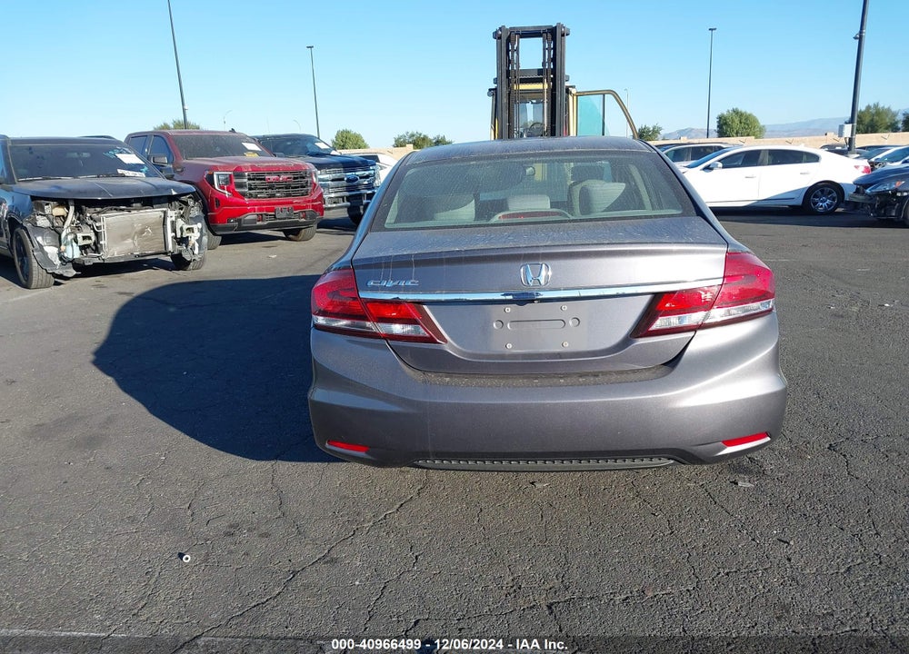 2014 HONDA CIVIC LX VIN: 19XFB2F52EE269120