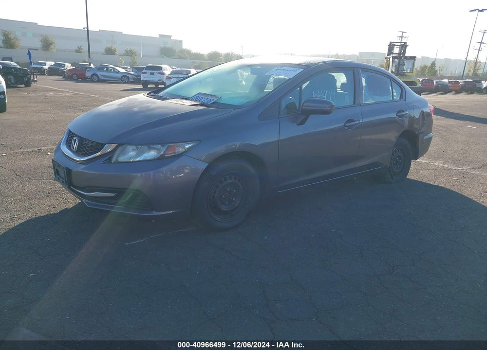 2014 HONDA CIVIC LX VIN: 19XFB2F52EE269120