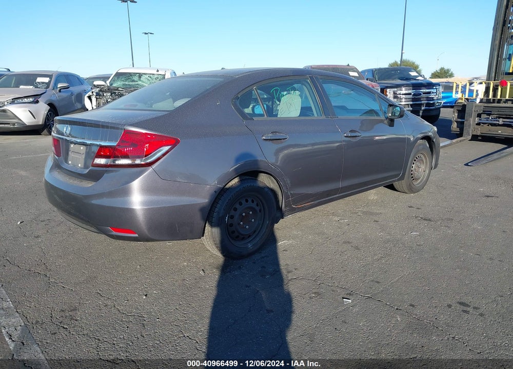 2014 HONDA CIVIC LX VIN: 19XFB2F52EE269120