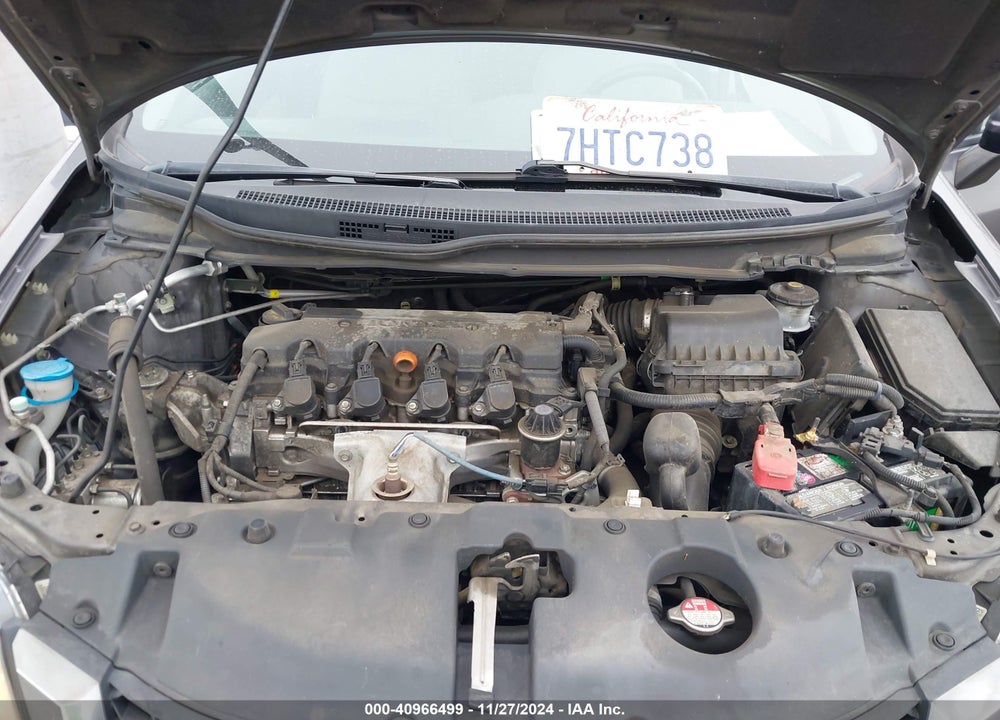 2014 HONDA CIVIC LX VIN: 19XFB2F52EE269120