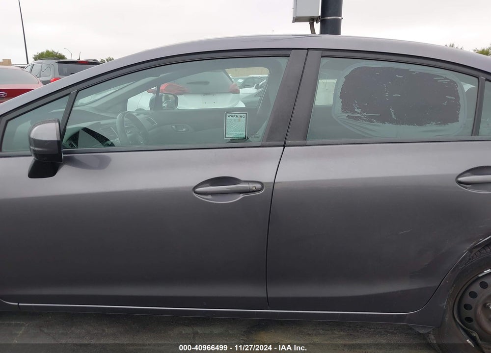 2014 HONDA CIVIC LX VIN: 19XFB2F52EE269120