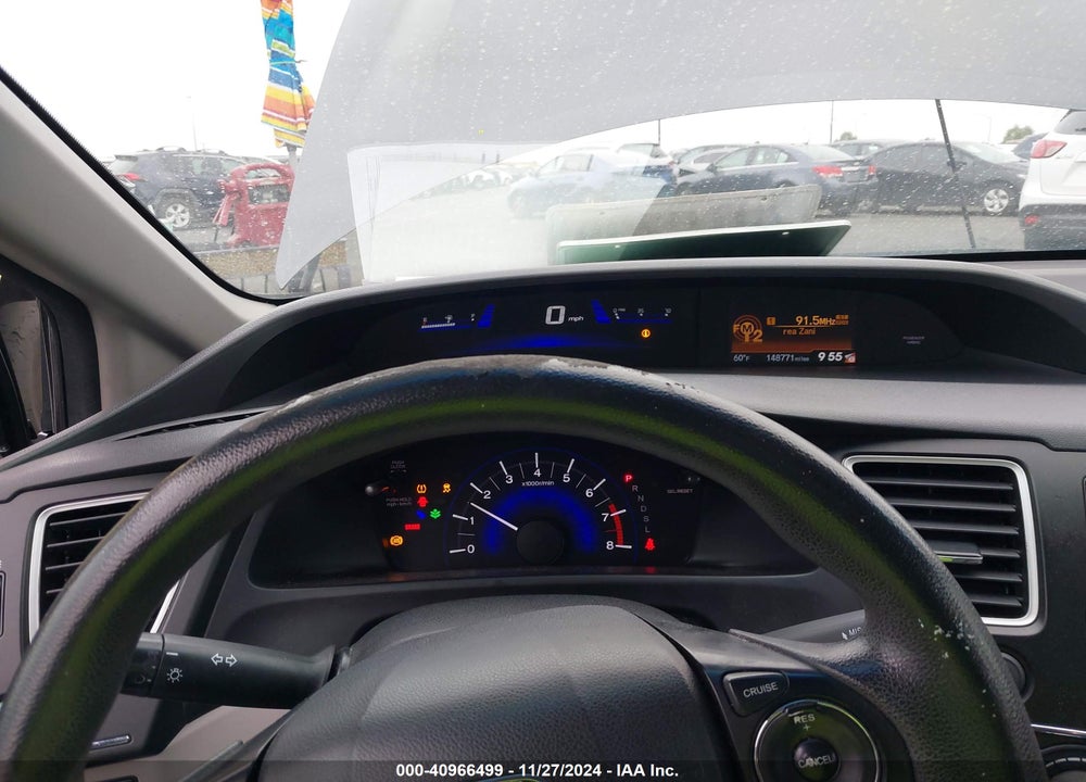 2014 HONDA CIVIC LX VIN: 19XFB2F52EE269120