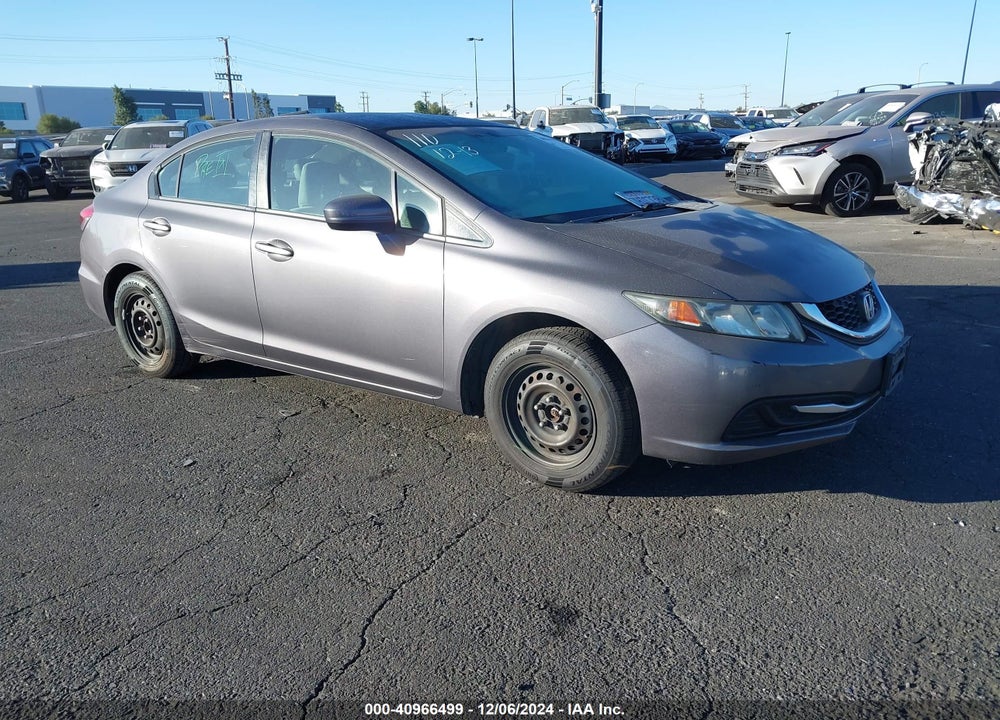 2014 HONDA CIVIC LX VIN: 19XFB2F52EE269120