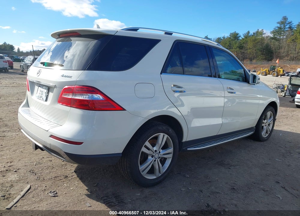 2012 MERCEDES-BENZ ML 350 4MATIC VIN: 4JGDA5HB1CA057397
